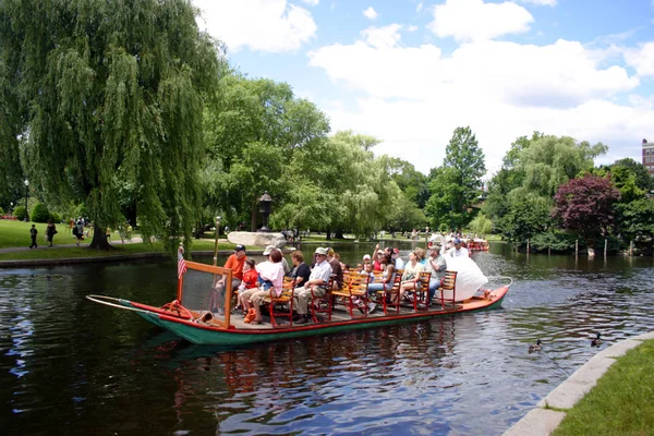 Jardim Público de Boston — Fotografia de Stock