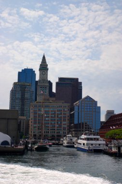 Boston Skyline stok görüntü