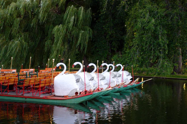 Boston Common and Public Garden, EUA — Fotografia de Stock