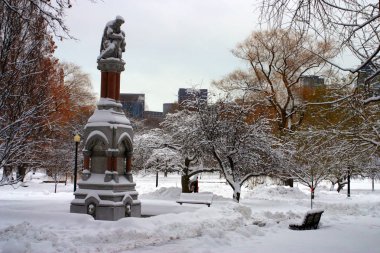 Boston kış stok görüntü