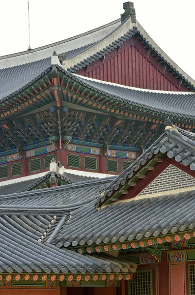 Palais Gyeongbok, Séoul, République de Corée — Photo