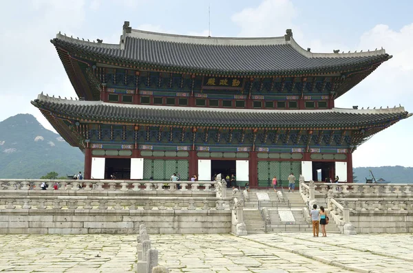 Palais Gyeongbok, Séoul, République de Corée — Photo