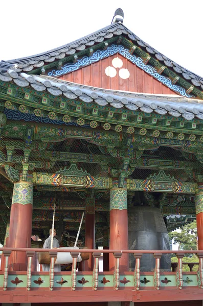 Bongeunsa boeddhistische tempel in Seoel, Zuid-Korea — Stockfoto