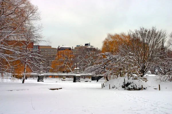 Изображение на складе Boston Winter — стоковое фото