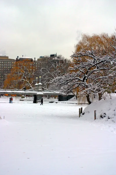 Immagine stock di Boston Winter — Foto Stock