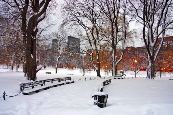 Stock beeld van Boston Winter — Stockfoto