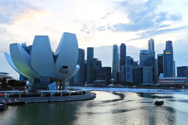 Singapur cityscape stok görüntü