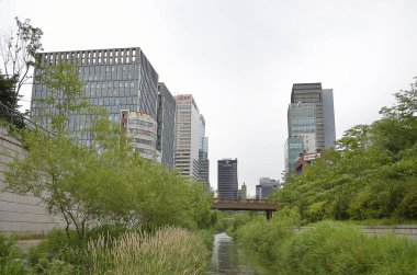 Gangnam bölgesinde Seul, Kore