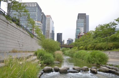 Gangnam bölgesinde Seul, Kore