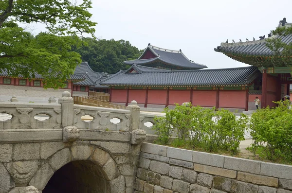 Changdeokgung Palace in Seoel, Zuid-Korea — Stockfoto