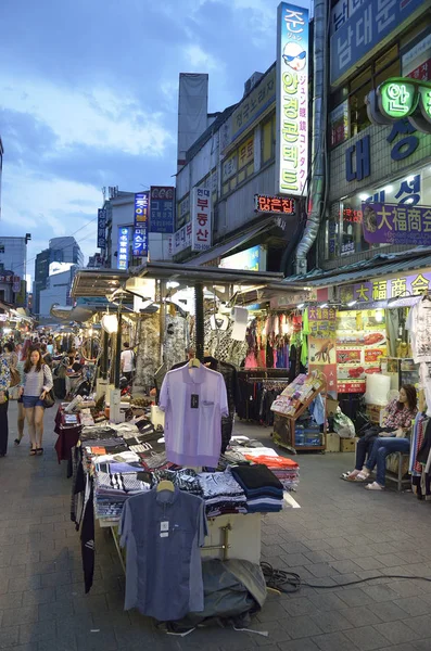 南大門市場ソウル, 南朝鮮 — ストック写真