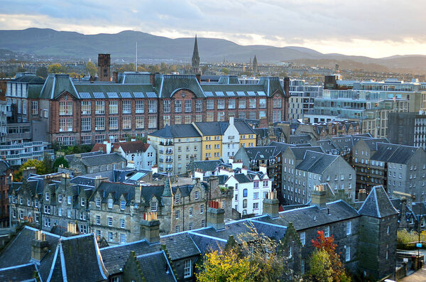 Stock image of Edinburgh, Scotland, UK