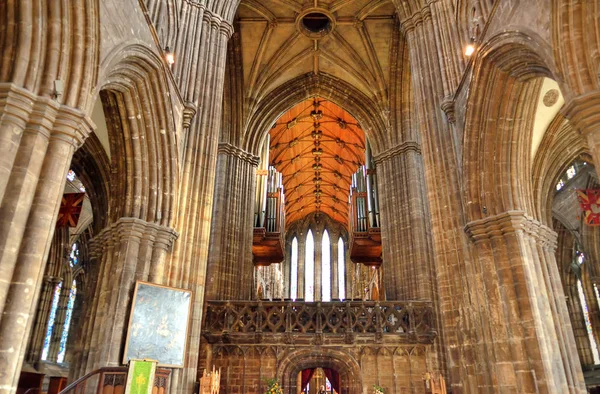 Glasgower kathedrale aka high kirk of glasgow oder st kentigern oder st mungo — Stockfoto