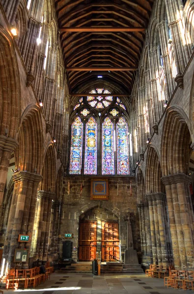 Catedral de Glasgow también conocida como High Kirk de Glasgow o St Kentigern o St Mungo — Foto de Stock