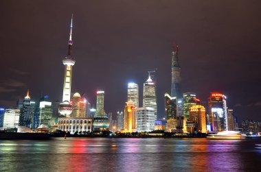 Stok görüntü Shanghai Skyline, Çin