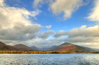 Loch Lomond, İskoçya'nın stok görüntü