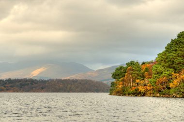 Loch Lomond, İskoçya'nın stok görüntü