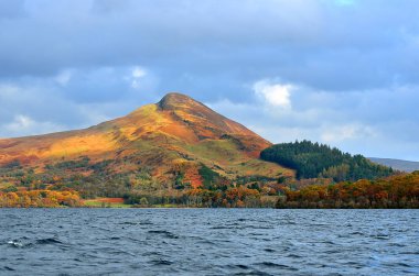 Loch Lomond, İskoçya'nın stok görüntü