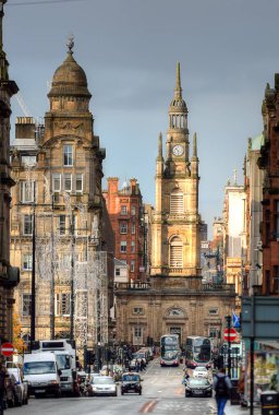 Glasgow, İskoçya'nın stok görüntü