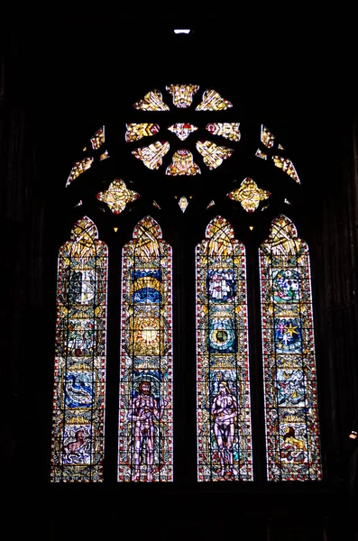 格拉斯哥大教堂亦称格拉斯哥或圣肯蒂根或圣芒戈的高教堂 — 图库照片
