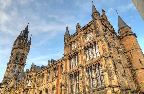 University of Glasgow Main Building - Scotland — Stock Photo, Image