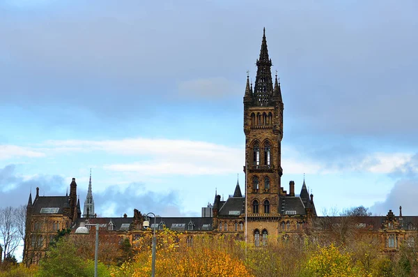 Universiteit van Glasgow hoofdgebouw - Schotland — Stockfoto