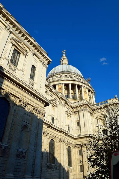 St. Paul's Cathedral church, London, UK — Stock Photo, Image