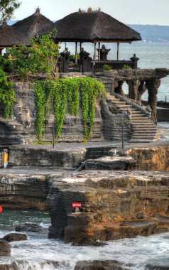 Bali Adası Endonezya 'daki Tanah Lot Tapınağı