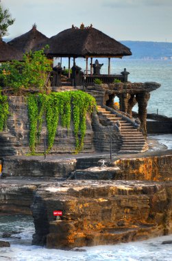 Bali Adası Endonezya 'daki Tanah Lot Tapınağı