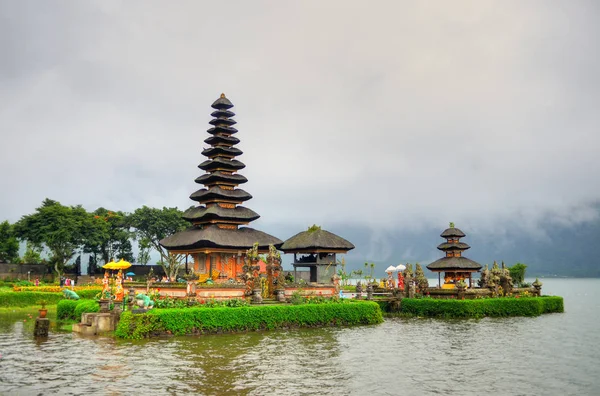 Pura Ulun Danu Bratan, Hindu temple on Bratan lake, Bali, Indonesia