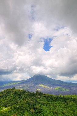 manzara batur yanardağ bali Adası, Endonezya