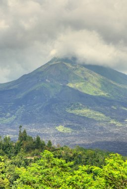 manzara batur yanardağ bali Adası, Endonezya