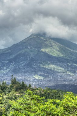 manzara batur yanardağ bali Adası, Endonezya