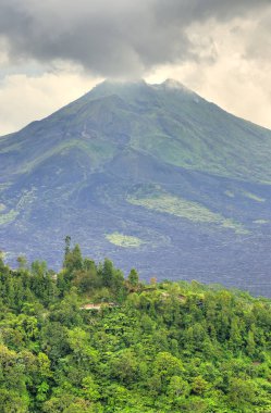 manzara batur yanardağ bali Adası, Endonezya