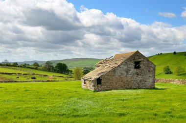 Mancheste yakınındaki Peak district, klasik İngiliz manzara