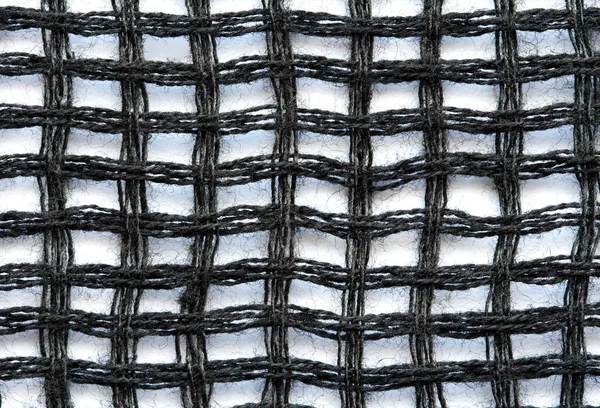Woolen mesh fabric with sparse weaving texture macro