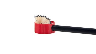 Kalem açacağı beyaz arkaplanda izole edildi