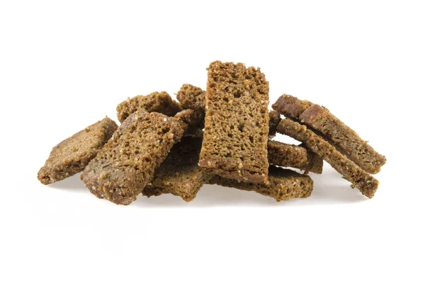 Žito sušenky izolované na bílém pozadí — Stock fotografie
