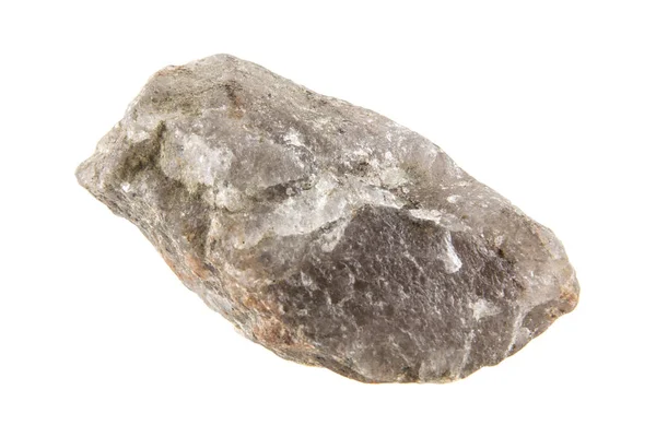 Piedra aislada sobre fondo blanco — Foto de Stock