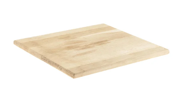 Kesme tahtası beyaz arkaplanda izole edildi