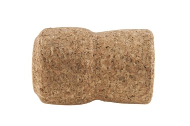 Beyaz arka plan üzerinde izole cork