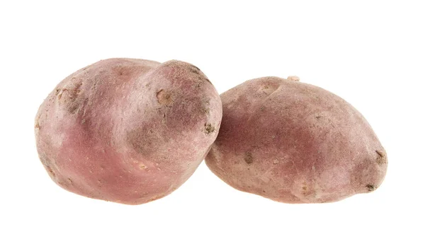 Patatas crudas aisladas sobre fondo blanco —  Fotos de Stock