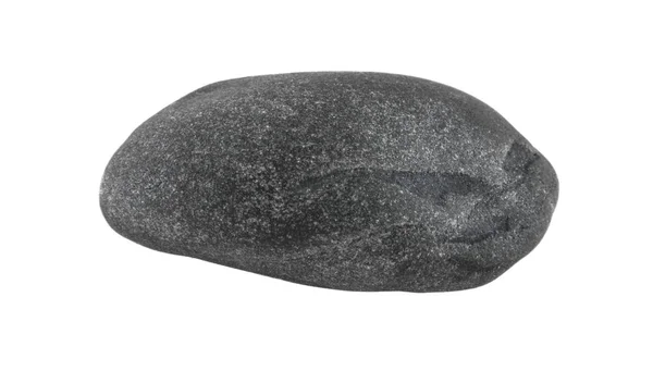 Pedra isolada sobre fundo branco — Fotografia de Stock