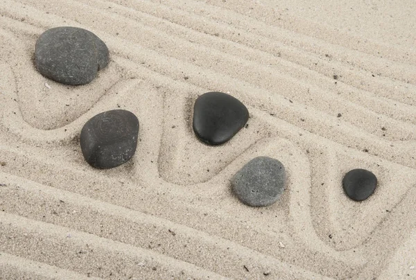 Piedras en la arena — Foto de Stock