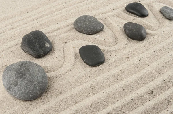 Pierres dans le sable — Photo