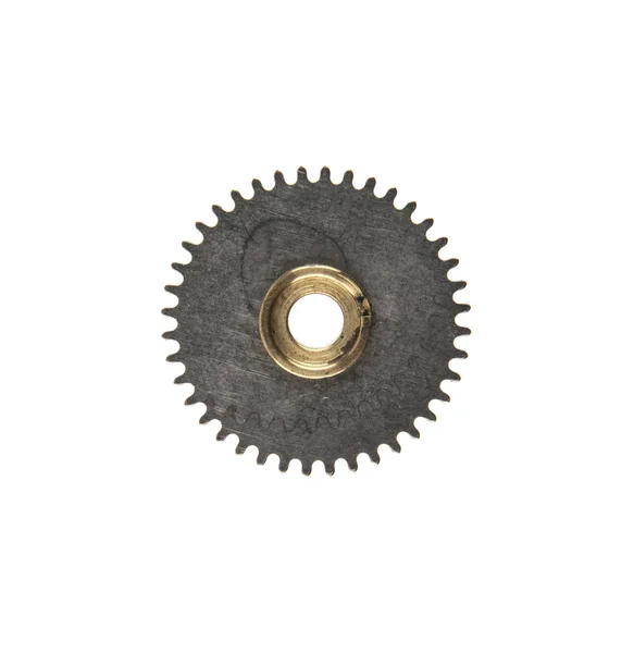 Old gear isolated on white background — Stock Photo, Image