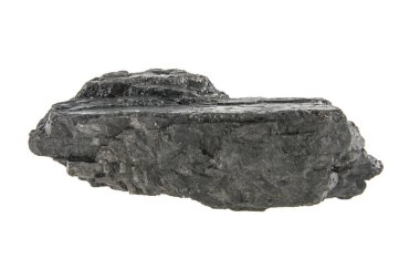 kömür beyaz arkaplanda izole edildi