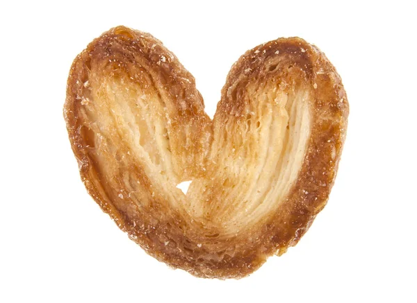 Puf böreği beyaz arkaplanda izole edildi