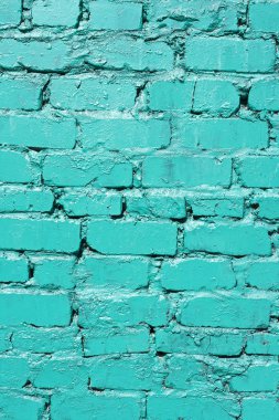 arka plan olarak boyalı tuğla duvar