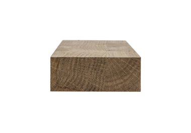 Tahta çubuk beyaz arkaplanda izole